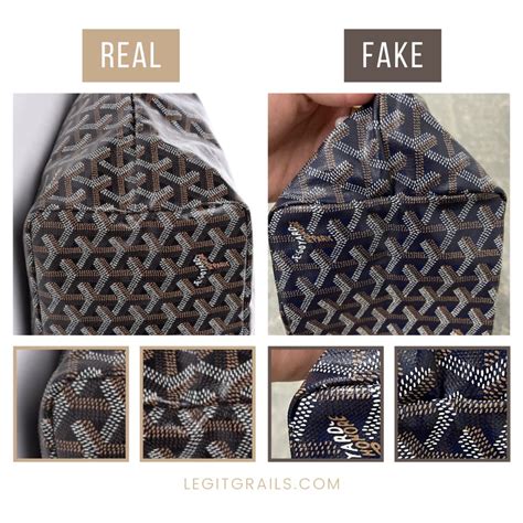 how to identify fake goyard|authentic goyard handbags.